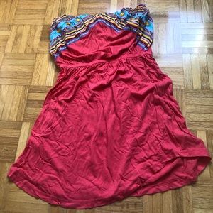 Billabong - strapless mini dress